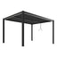 Kerti pavilon, antracit alumínium pergola LED világítással - Homelux, 5905610251185