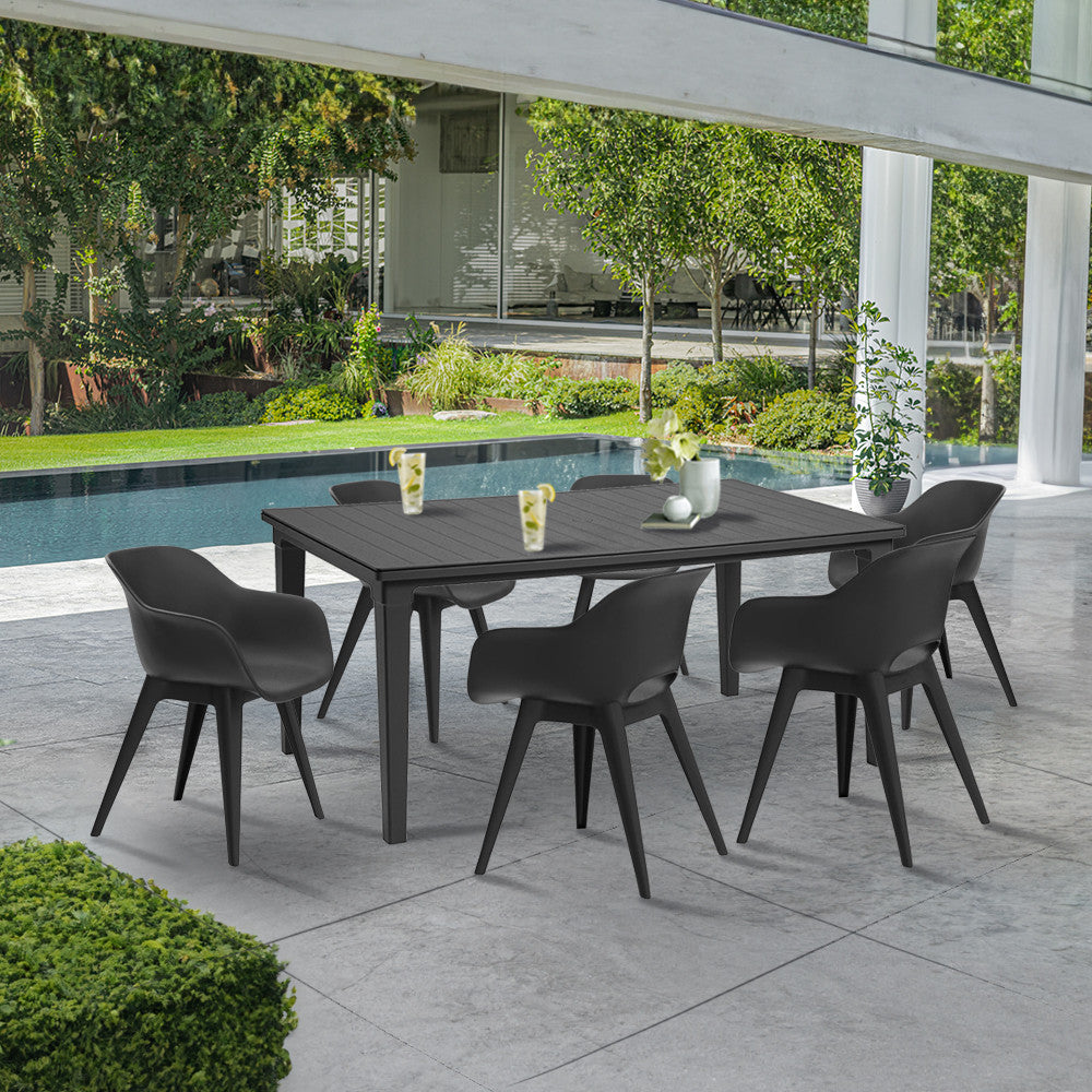 Set de mobilier de grădină Mariett 6+1 Imagine secundară a produsului