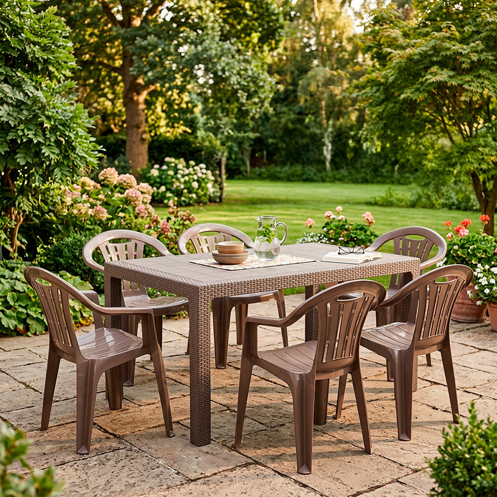 Set de mobilier de grădină Leano 6+1 Imagine secundară a produsului