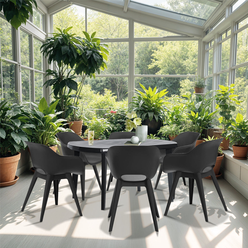 Set de mobilier de grădină Vira 6+1 Imagine secundară a produsului