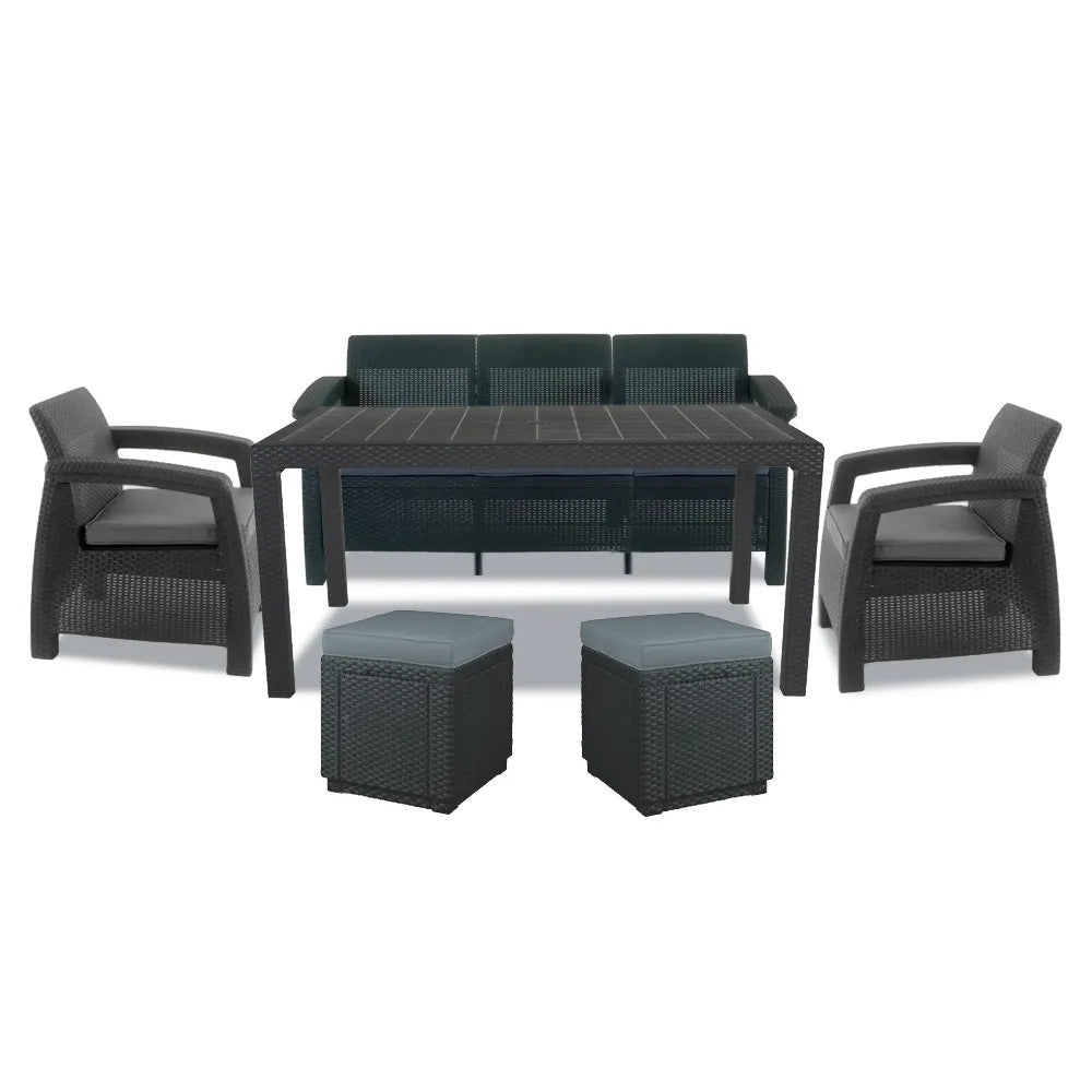 Set mobilier de grădină Corfu Love max duo cub Imagine secundară a produsului
