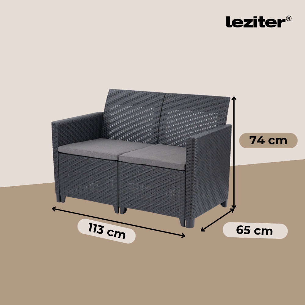 Set  mobilier de grădină Claire VI cu 6 locuri și masă Orlando Imagine secundară a produsului