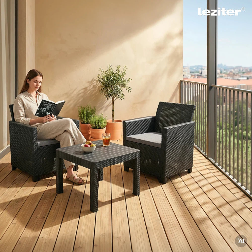 Set  mobilier de grădină Claire Balcony cu masă Orlando Imagine secundară a produsului