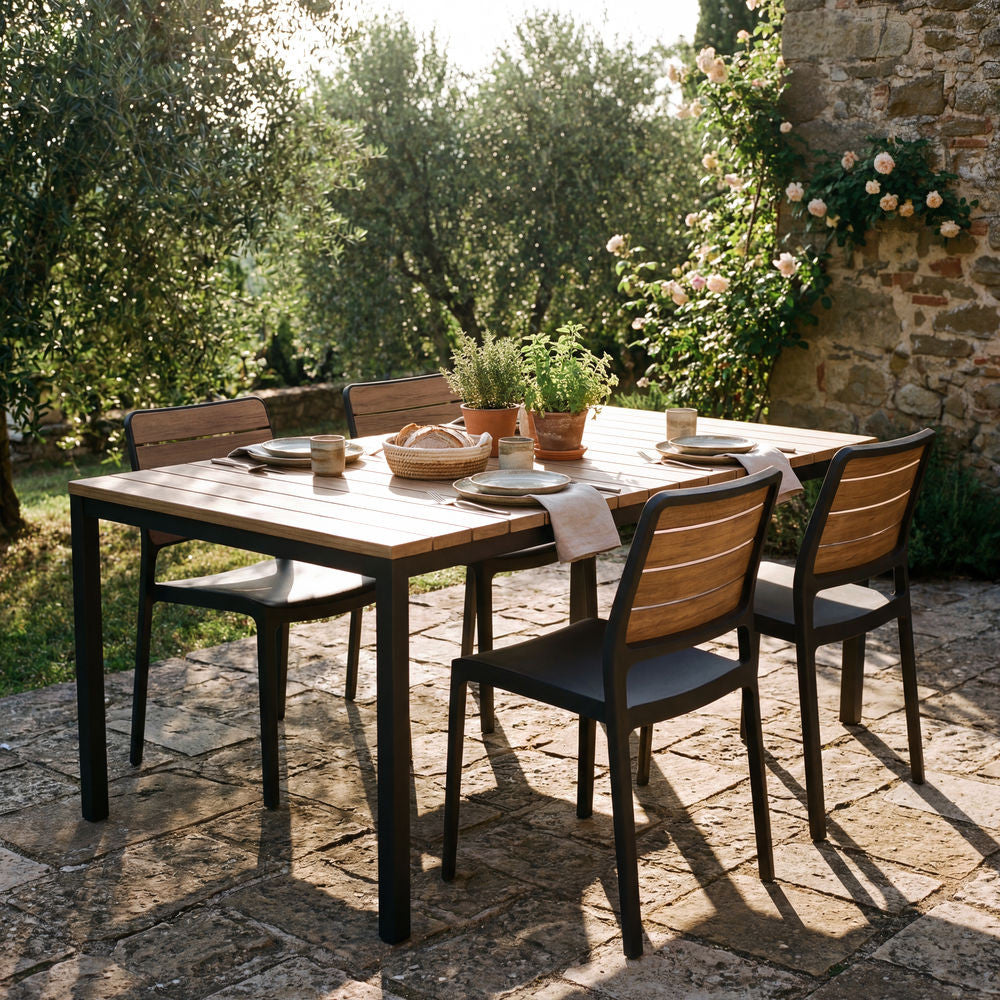 Set de mobilier de grădină Porto Nova 160, 4+1 Imagine secundară a produsului
