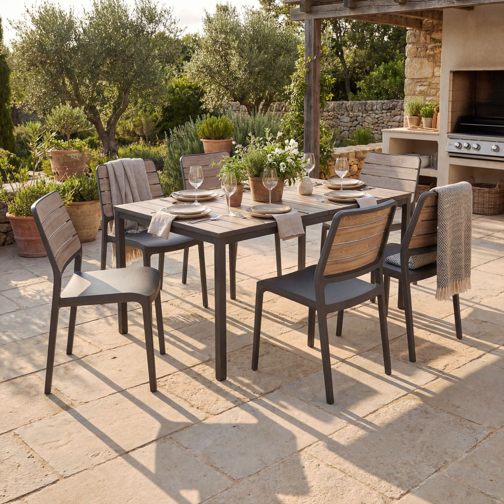 Set de mobilier de grădină Porto Nova 160, 6+1 Imagine secundară a produsului