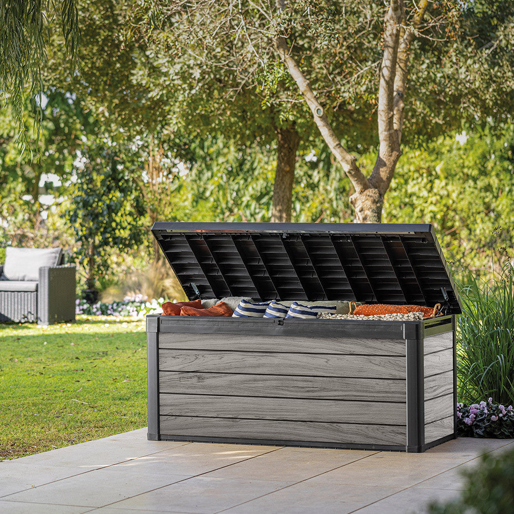 Ladă de grădină din plastic Decocoat 570 l Imagine secundară a produsului