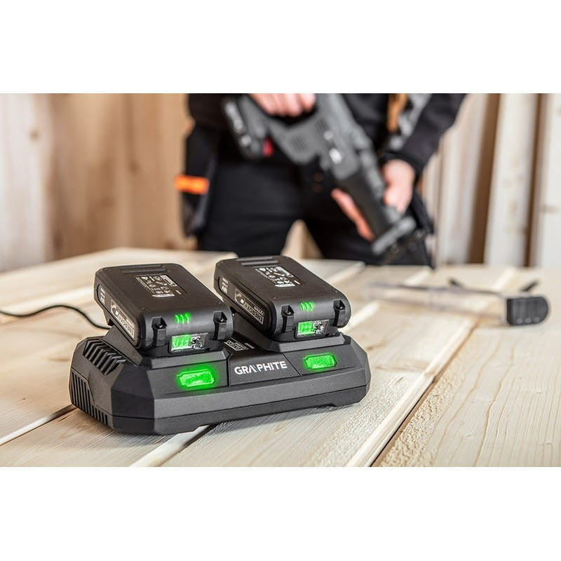 Încărcător cu două baterii pentru sistemul cu o singură baterie energy+, Graphite Imagine secundară a produsului