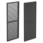 Kerti pergola oldallap, állítható antracit lamellákkal - Homelux, 5901738197374