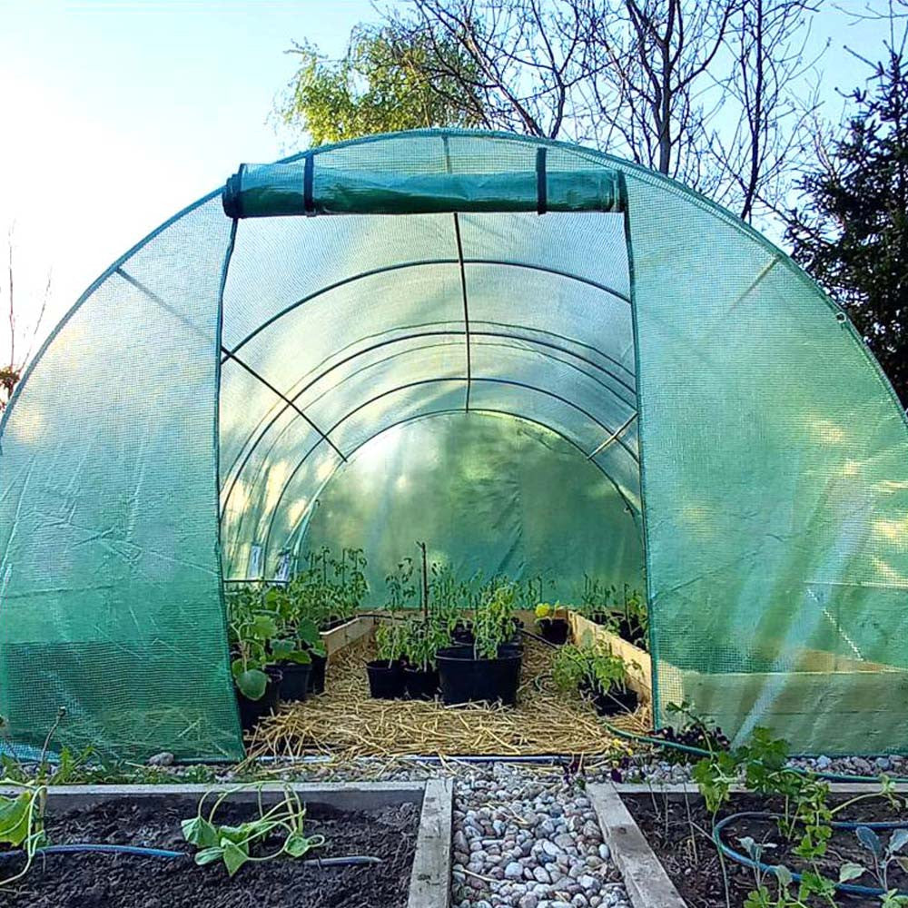 Solar gradina 3X4,5X2 m (cadru + folie) Imagine secundară a produsului