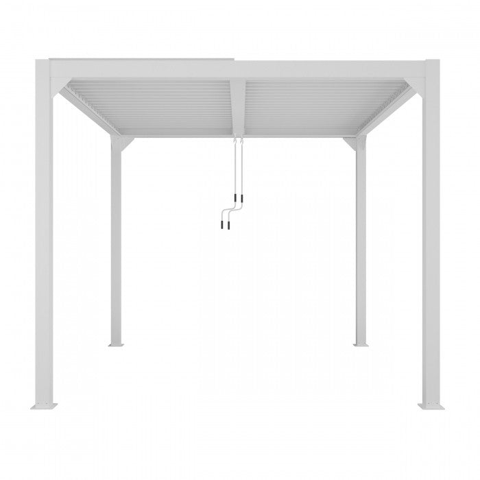 Pergola LUXE 4x4m cu iluminare LED albă Imagine secundară a produsului