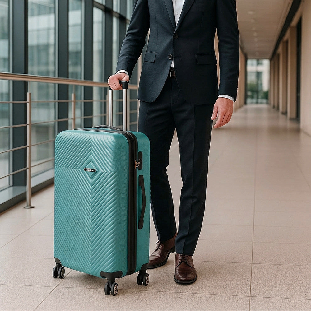 TraveLux Pro közepes bőrönd keményfedeles 68x45x25 cm Másodlagos kép