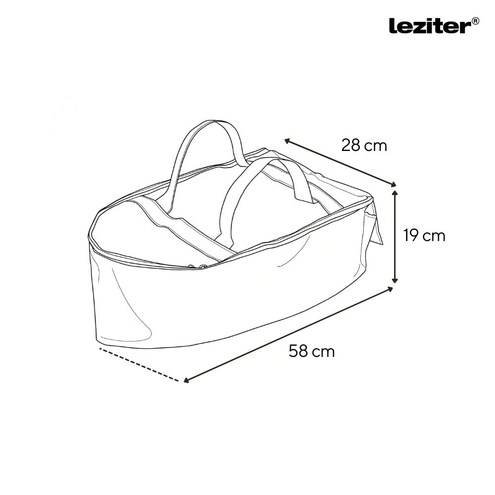 Sac pentru barca de hrănire pentru modelele C,X,Z,V 58x28x19 cm verde Imagine secundară a produsului