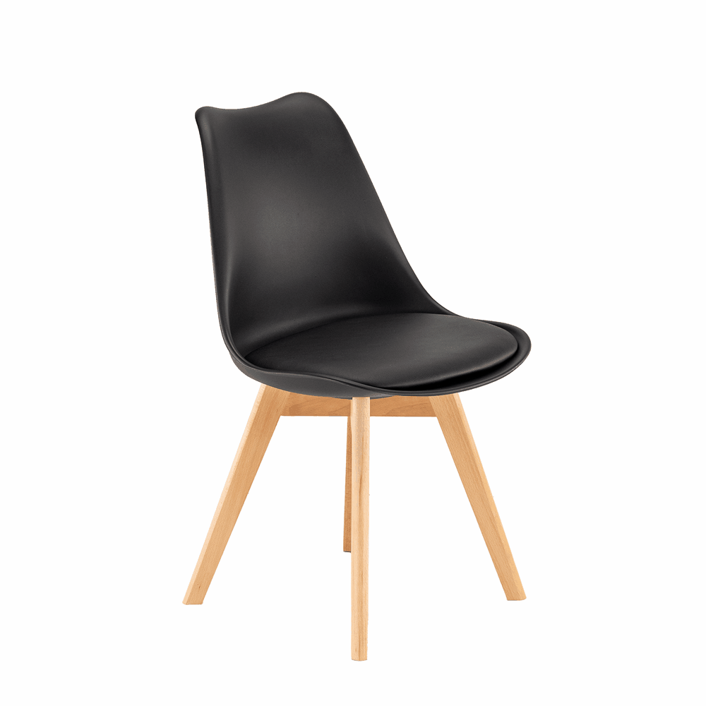 Set de masă Midori 4 1 negru Imagine secundară a produsului