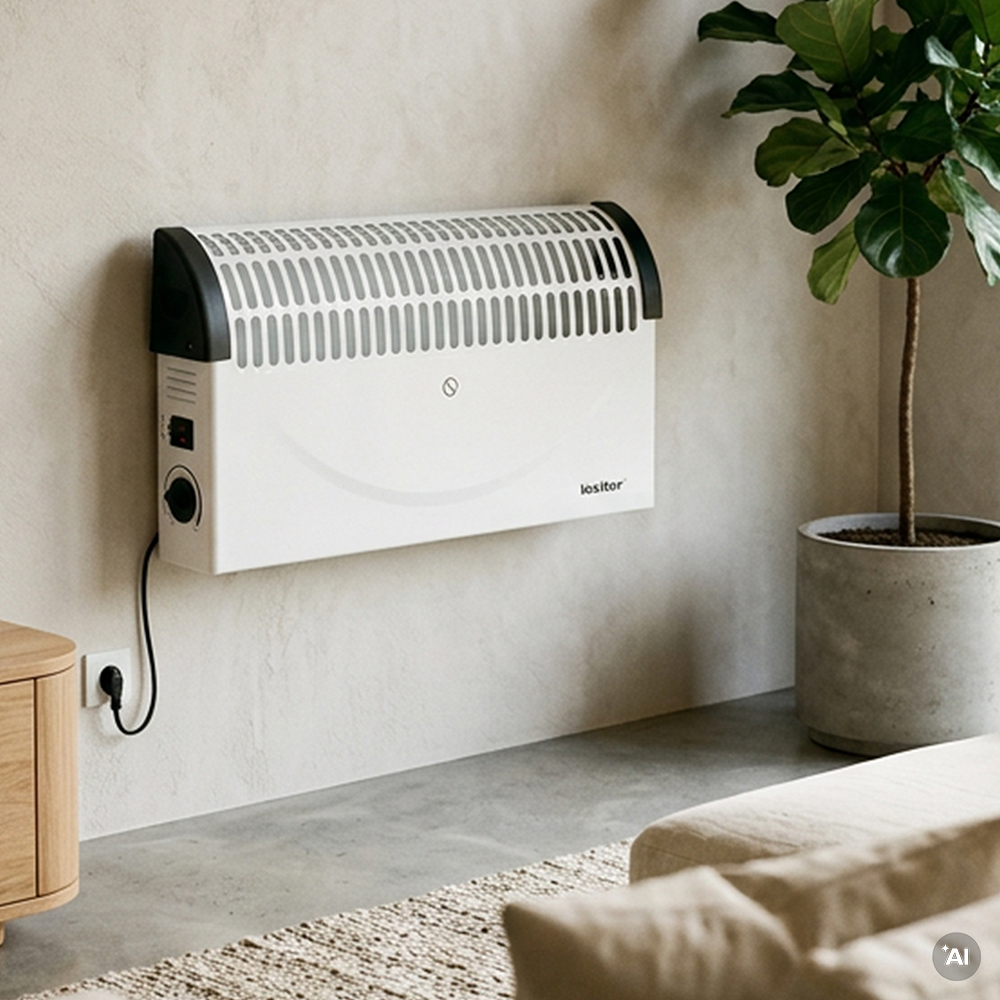 Încălzitor electric Kolumbo 750W / 1250W / 2000W Imagine secundară a produsului