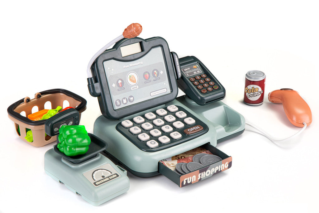 Magazin registru de numerar produse scaner calculator sunete Imagine secundară a produsului