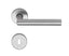 BB záras inox rozettás kilincs - Homelux, KILINCS-INOX-BB