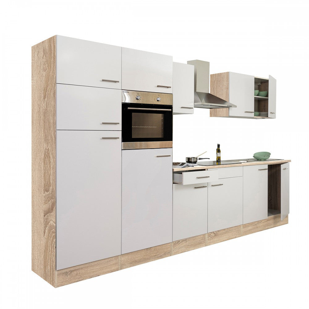 Mobilă de bucătărie Yorki 330 cu frigider cu congelator superior Imagine secundară a produsului