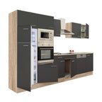 Konyhabútor, felülfagyasztós hűtős kivitel - Homelux, L340STAN