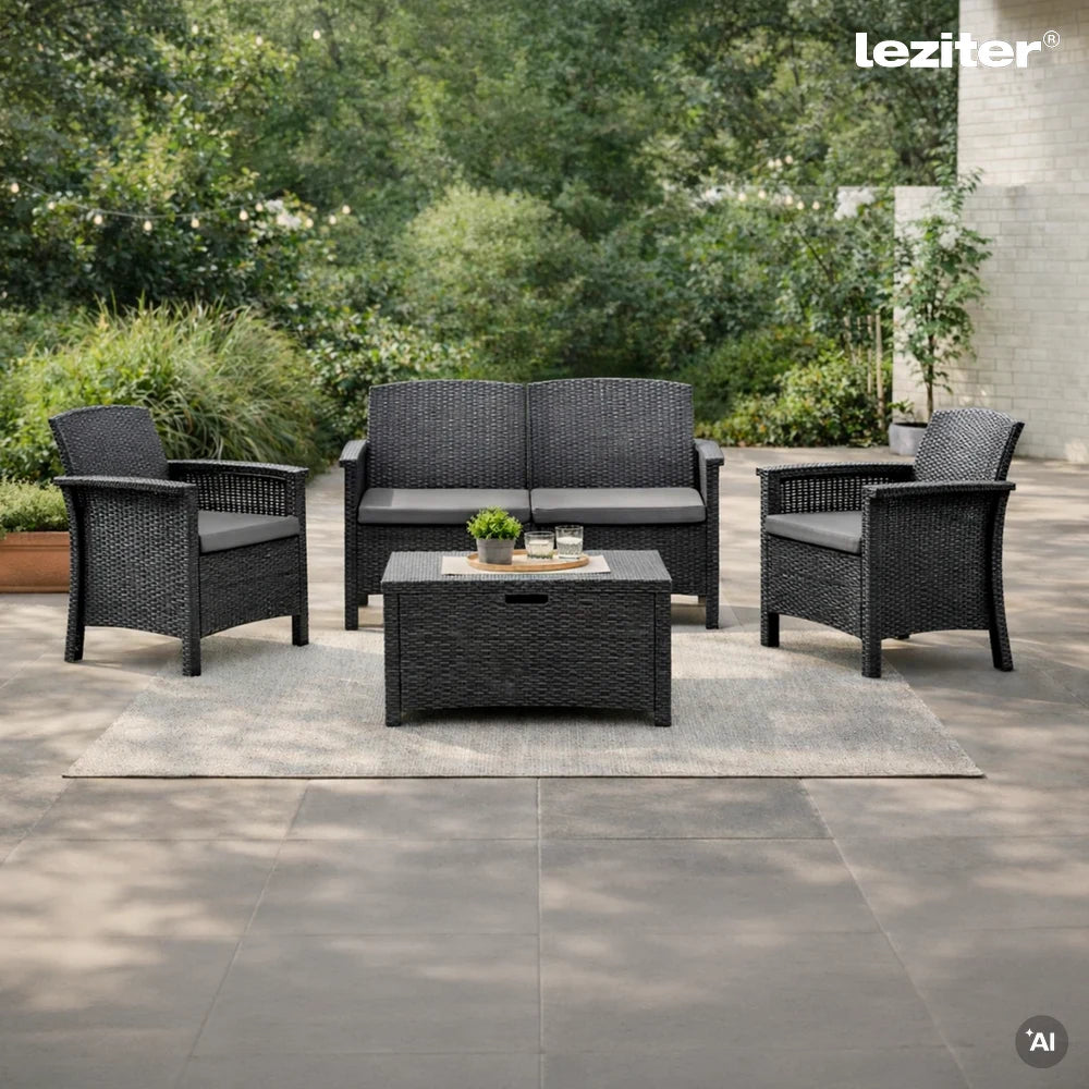 Set de mobilier de grădină Venus cu 4 locuri Imagine secundară a produsului