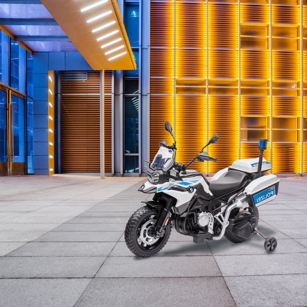 Motocicletă electrică de poliție BMW albastră Imagine secundară a produsului