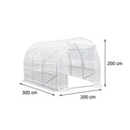 Melegház fólia méretábra 200 × 200 × 300 cm - Homelux, LMHF-322-TR