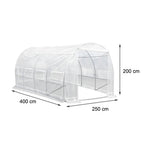 Melegház fólia méretábra 200 × 250 × 400 cm - Homelux, LMHF-422-TR