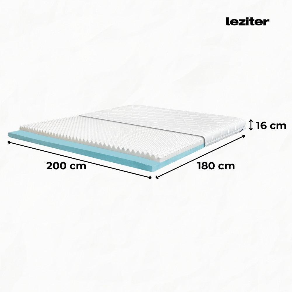 Saltea din spumă DreamX 180x200x16 Imagine secundară a produsului