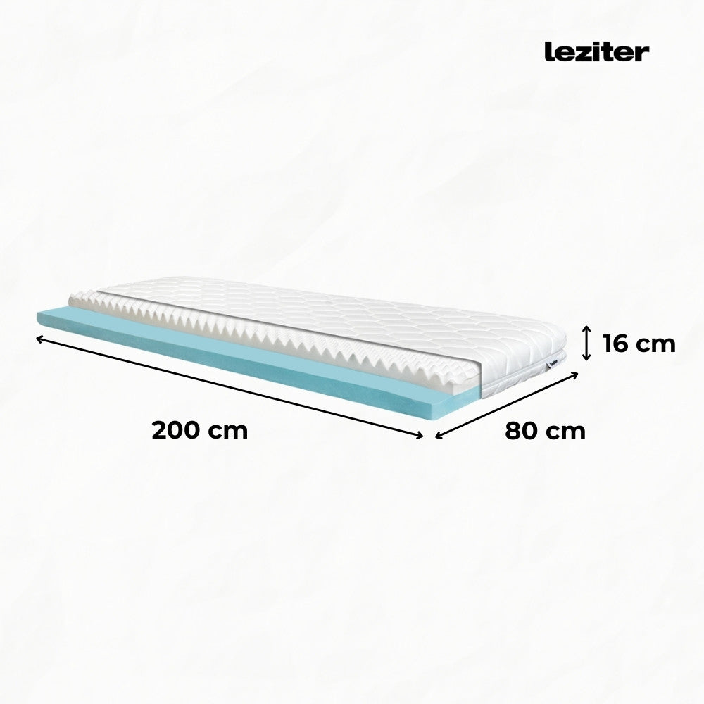 Saltea din spumă DreamX 80x200x16 Imagine secundară a produsului