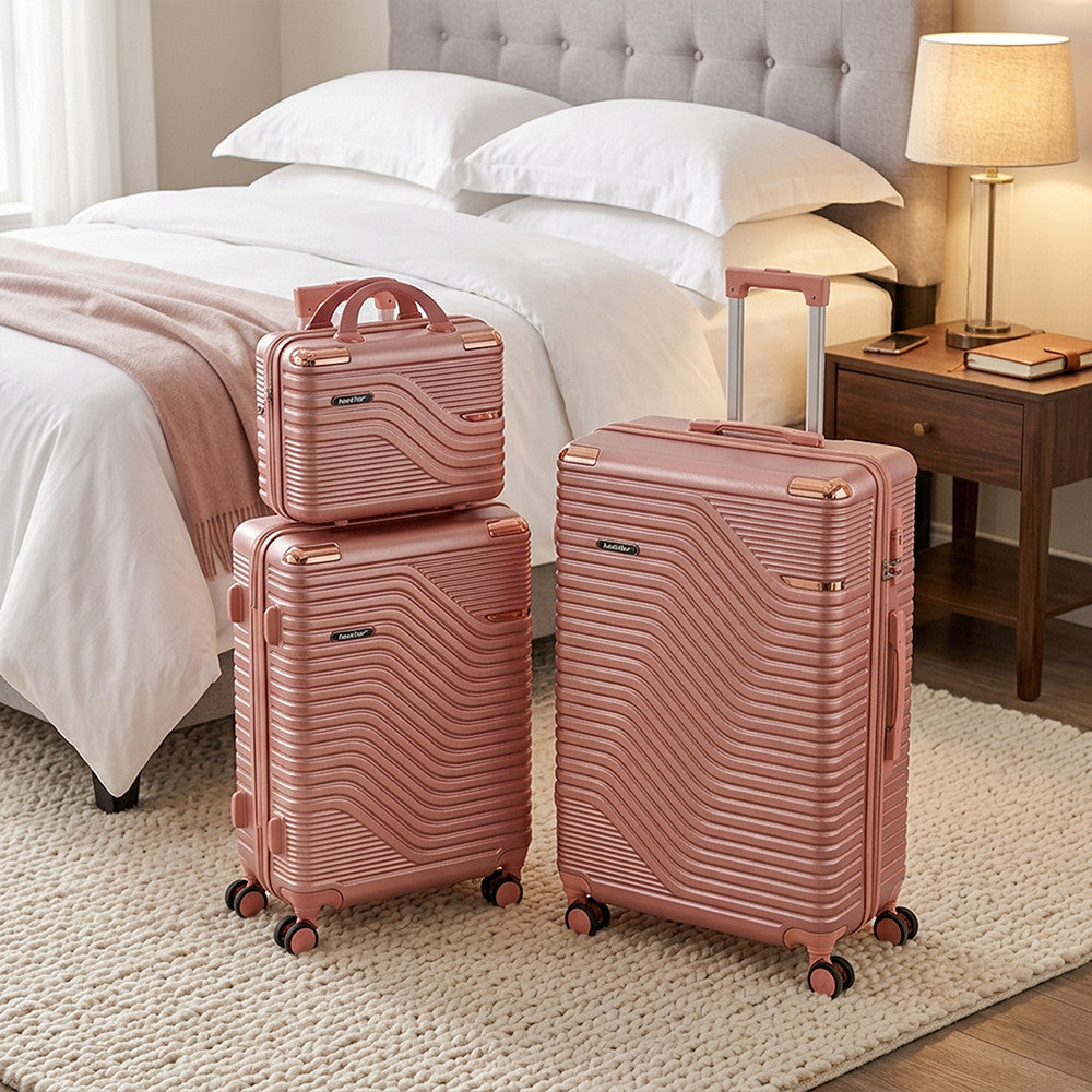 Set de valize cu roți TraveLux Urban XX din piele Imagine secundară a produsului
