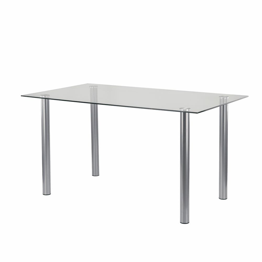 Set de masă Verna 4 1 negru-negru