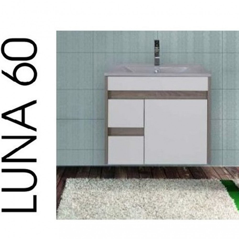 Dulap de bază Luna 60 cu chiuvetă Imagine secundară a produsului
