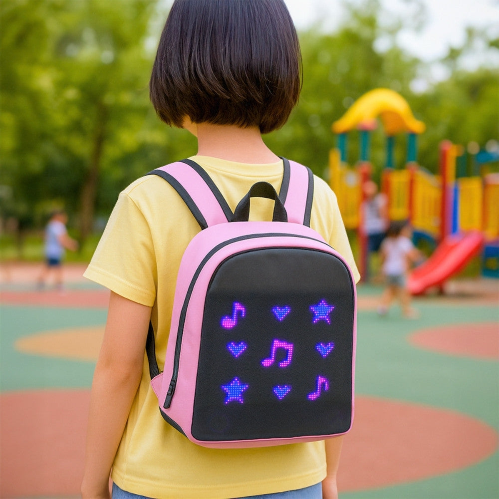 Rucsac inteligent Pixen cu LED-uri Imagine secundară a produsului