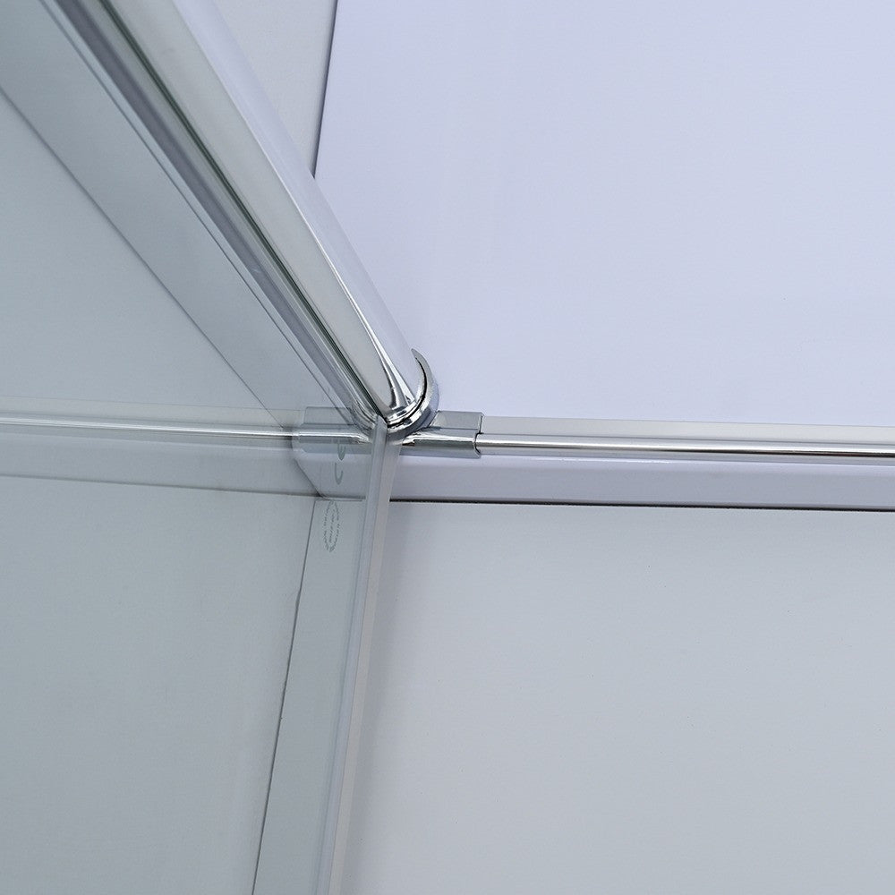 Outlet fürdőszoba zuhanyajtó üvegajtó és alsó profil csatlakozása - Homelux, SC-2118-80