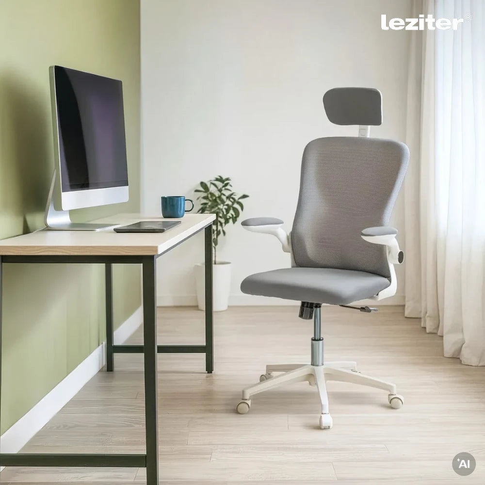 Scaun de birou ergonomic Flexo cu suport lombar Imagine secundară a produsului