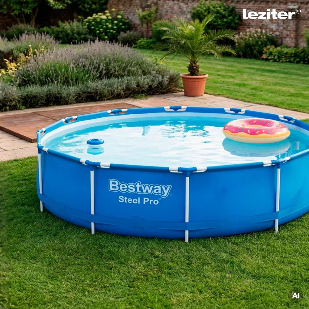 Bazin Bestway Steel Pro, 56706, 3,66 x 0,76 m, fără accesorii Imagine secundară a produsului