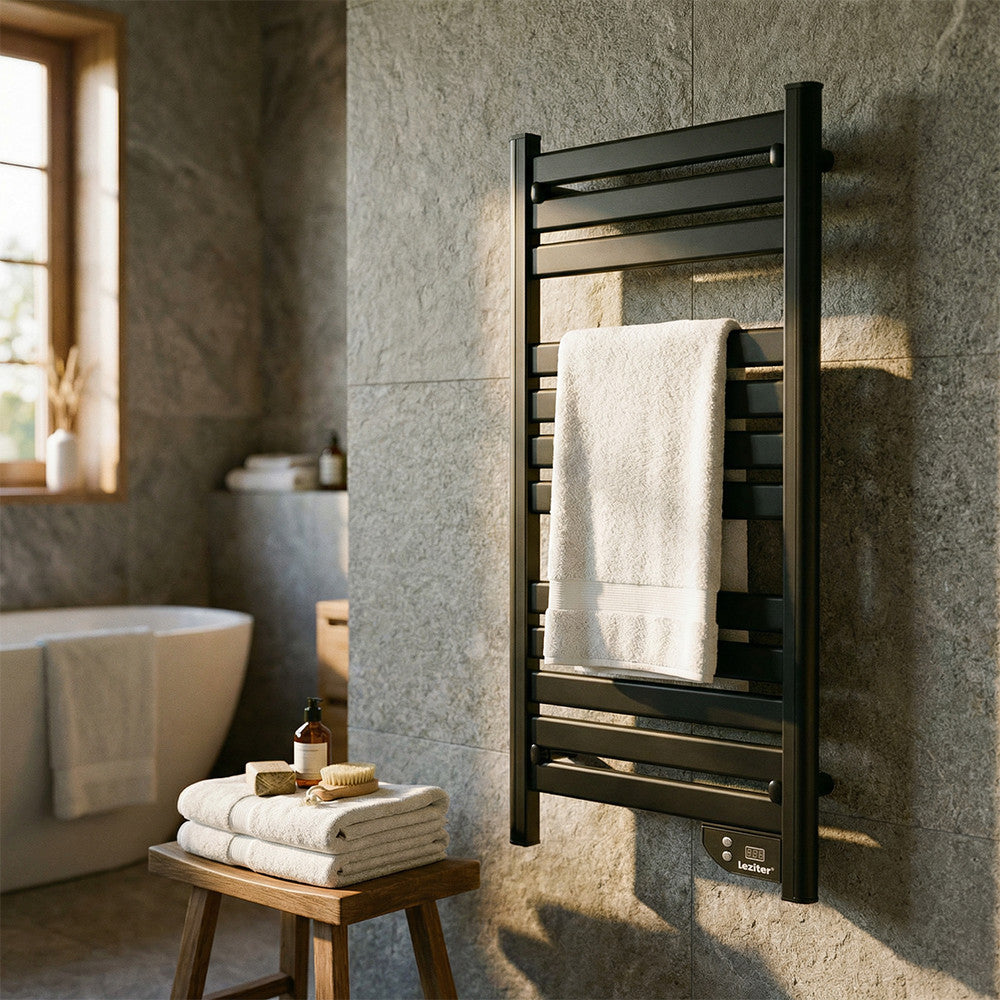 Uscător electric de prosoape radiator 500W Imagine secundară a produsului