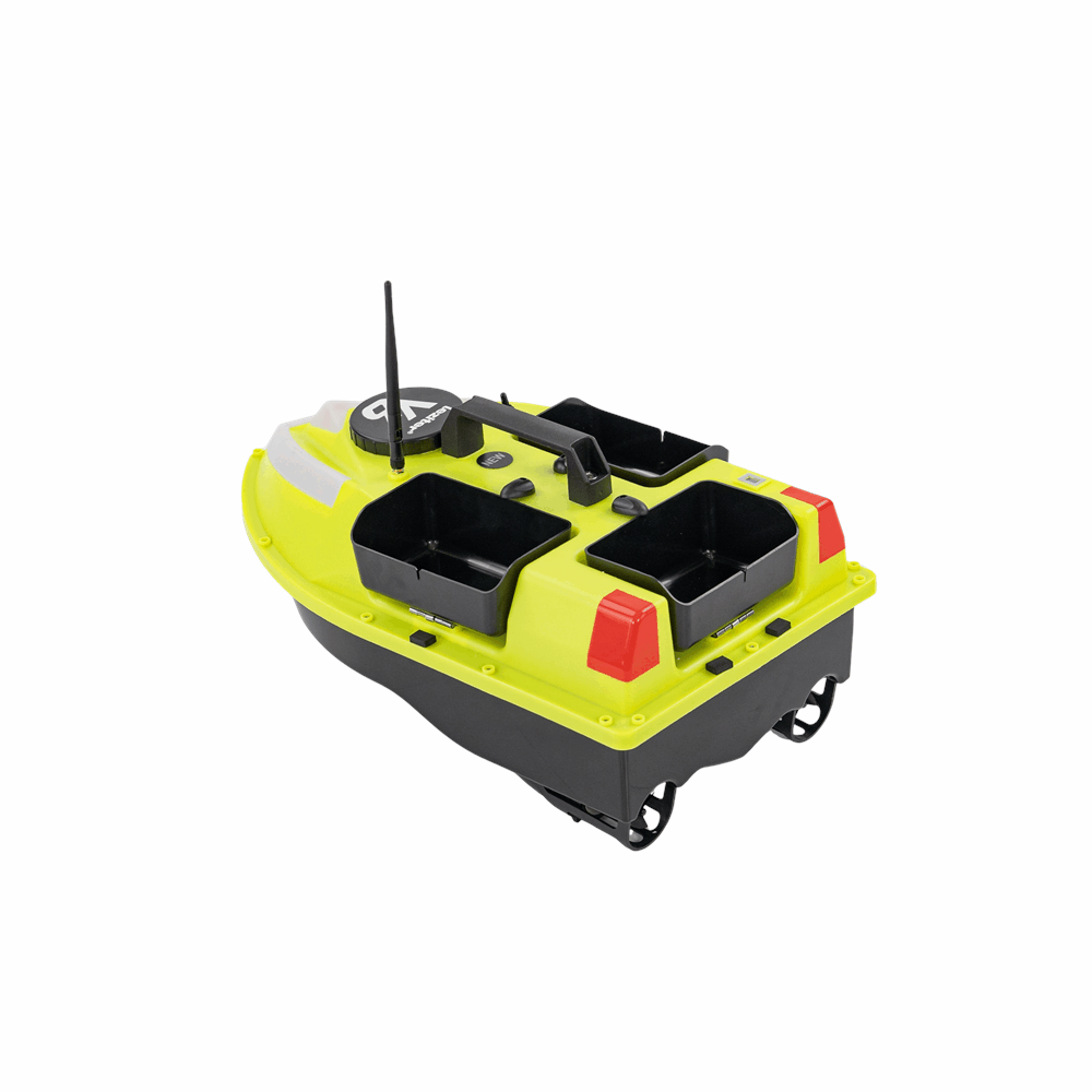 Barca de alimentare V6 GPS cu 3 rezervoare la lumina de noapte spate și laterale Imagine secundară a produsului