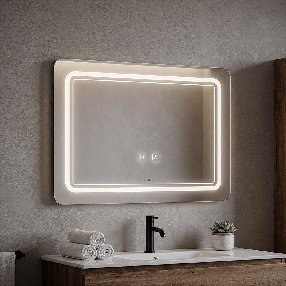 Oglindă Vid 80 cu iluminare LED Imagine secundară a produsului